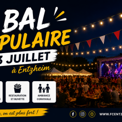 Bal populaire du 13 juillet : la soirée est maintenue !